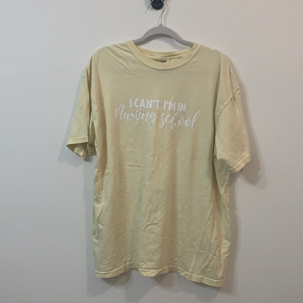 Comfort Colors Funny Nursing School T-Shirt